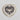 Vintage Metropolitan Museum of Art Heart-Shaped Silverplate Bookmark