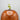 Tall Hand Blown Glass Pumpkin - Orange