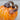 Hand Blown Glass Pumpkin