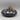 Signed Glass Hand Blown Pumpkin - Black