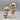 Set of Faux Skull Home Decor