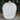 Handpainted Wooden Folk Art White Pumpkin