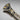 Vintage Sol D'or Enamel Scepter Pin
