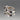 Thai Sterling Silver Cocktail Ring - Size 8