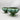 Pair Brush Pottery Green Onyx Cache Pots