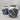 Pair Chinese Blue and White Porcelain Ginger Jars with Figures