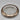 Vintage Whiting Sterling Silver Rimmed Crystal Bottle Coaster