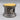 Vintage Japanese Silverplate Stamp Holder and Sponge