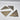 Vintage Silverplate Blotter Corners - Desk Item
