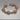 Vintage Sterling Silver Red Coral Bracelet