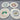 Fromages de France Porcelain Plates - Set of Four