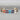 Vintage Sterling Silver Multicolored Stone Cuff Bracelet