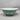 Vintage Pyrex 444 Cinderella Bowl in a Green and White "Fruit Salad" Pattern