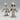 1979 Signed Pewter Boy and Girl Figurines