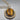 Vintage Sterling Silver Necklace with Carved Tiger's Eye Pendant