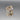 Vintage Sterling Silver Pearl in Nest Style Ring - Size 8.25