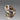 Vintage Sterling Silver Modernist Ring - Size 7