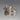 Vintage Sterling Silver Ring with Faceted Stone - Size 8.5