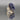 Vintage Mexican Sterling Silver Ring with Carved Lapis Lazuli Face - SIze 10.5