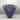 2001 Angela Fina Purple-Glazed Porcelain Ikebana Vase