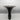 Kimura Yokkaichi Black Glazed Porcelain Ikebana Vase