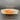 Japanese Orange and White Ceramic Ikebana Hexagonal Bowl