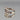 Victorian Sterling Silver Infinity Ring with Synthetic Opal - Size 6