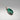 Vintage Malachite Sterling Silver Oval Pendant