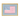 Vintage Framed United States Flag