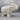 White Italian Ceramic Elephant Planter
