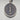 Vintage Sterling Silver Miraculous Medal Pendant Necklace