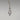 Vintage Sterling Silver Small Cross Choker Necklace