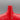 Toyo Japan Red-Glazed Ceramic Ikebana Vase