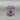 Vintage Sterling Silver Amethyst Ring with Marcasite Stones in Filigree Setting - Size 7.5