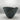 Japanese Stoneware Ikebana Bowl with Cut Rim