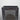 Black-Glazed Japanese Stoneware Ikebana Vase