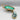 Vintage Israeli Judaica Brass & Enamel Wheel Barrel & Hand Shaped Trinket Dish