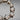 Vintage Unique Sterling Silver Modernist Link Bracelet