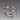 Sterling Silver Circle Cut Simulated Emerald Ring - Size 10