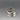 Vintage Sterling Silver Oval Cut Amethyst with Twisted Sides Ring - Size 10