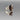 Sterling Silver Smoky Quartz Faceted Ring - Size 7