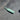 Large Green Painted Wood Sperm Whale