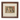 Framed Chromolithograph - Girl with Cats