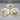 Three Lefton Japan Porcelain Plates