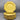 Le Poet-Laval France Octagonal Yellow Luncheon Plates - Set of Ten