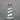 Lighthouse Form Folk Art Key Cabinet