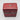 Antique Red Leather and Silverplate Box