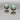Vintage Handmade Cabochon Turquoise Earrings Set in Sterling Silver