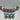 Vintage Tibetan Style Necklace with Turquoise & Red Coral Tube and Ball Beads