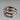 Vintage Sterling Silver Rainbow Inlaid Stones - Size 8